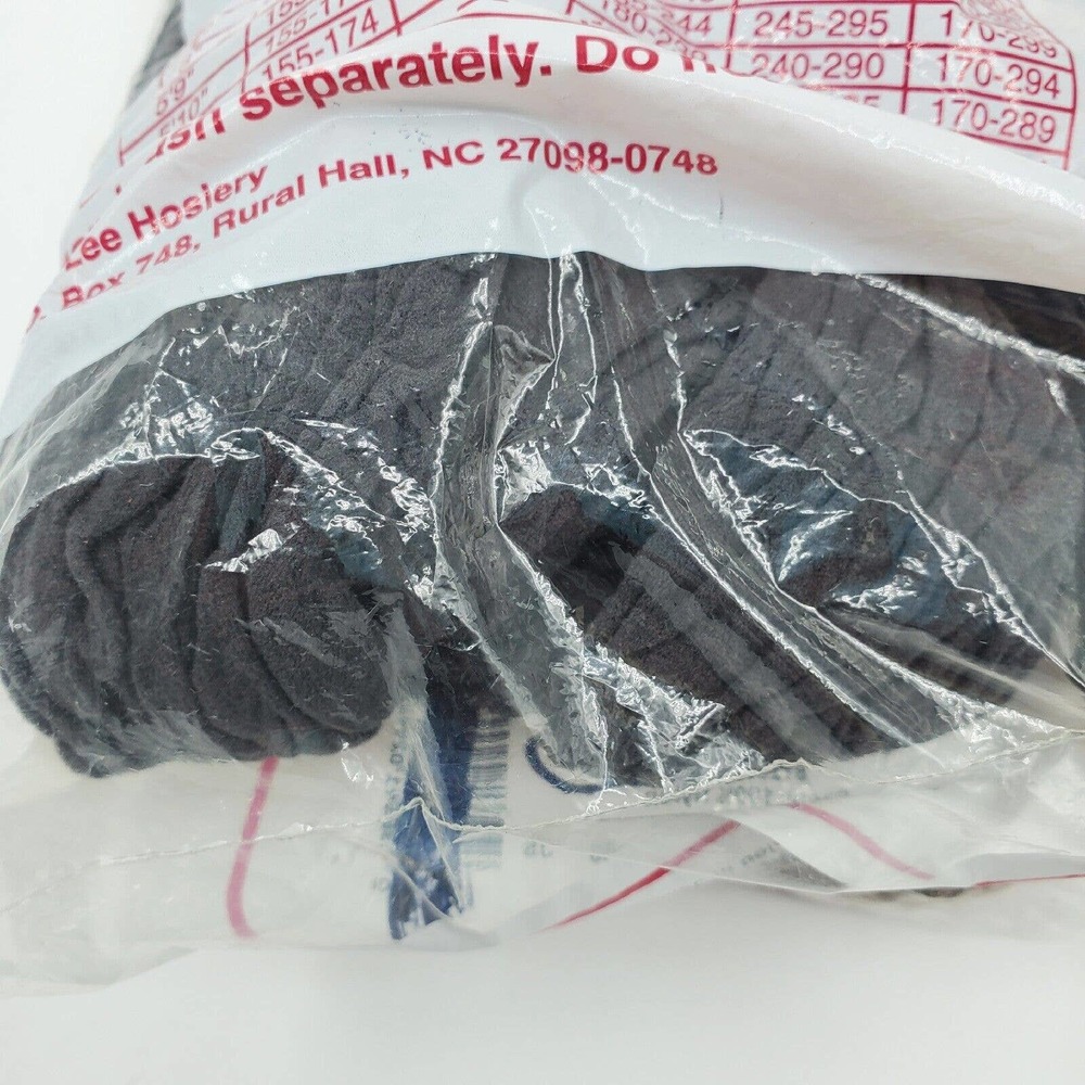 Just My Size jms Pantyhose Control Top 4 Pair- 1 Pack  Off Black 2X - Picture 4 of 4